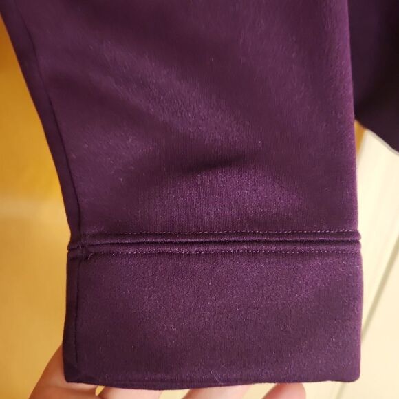 Under Armour "Storm" Loose-Fit Purple Fleece Hoodie Women's Size S - Picture 5 of 9